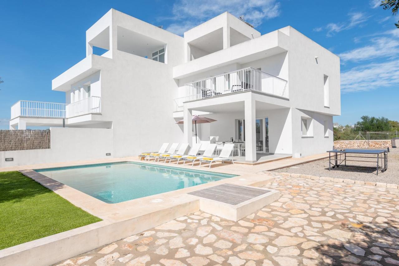 Stunning Villa Marianella Gris, Pool, Bbq, Ac, Free Wifi Cala D´Or Kültér fotó