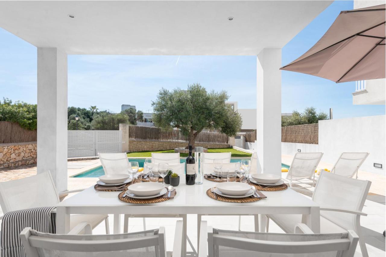 Stunning Villa Marianella Gris, Pool, Bbq, Ac, Free Wifi Cala D´Or Kültér fotó