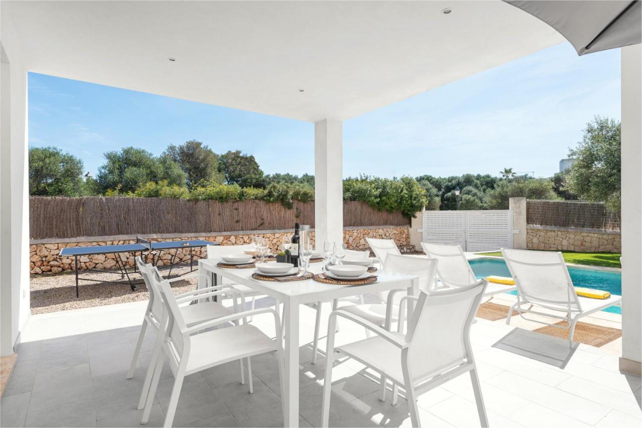 Stunning Villa Marianella Gris, Pool, Bbq, Ac, Free Wifi Cala D´Or Kültér fotó